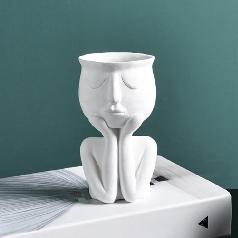 Gentle Grace Ceramic Planter